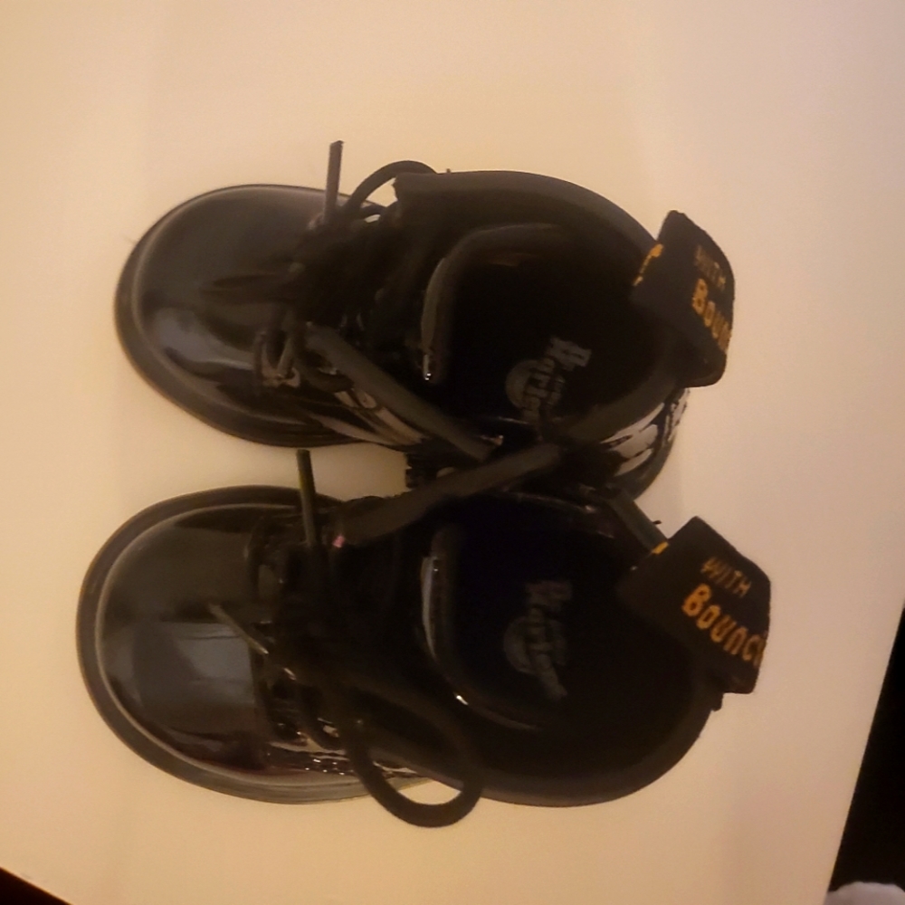 Baby Doc Marten's size 5 black patent leather